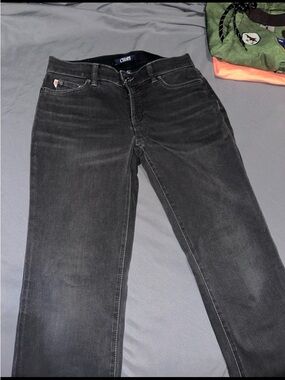 Womens Black Chaps Jeans Size 8p